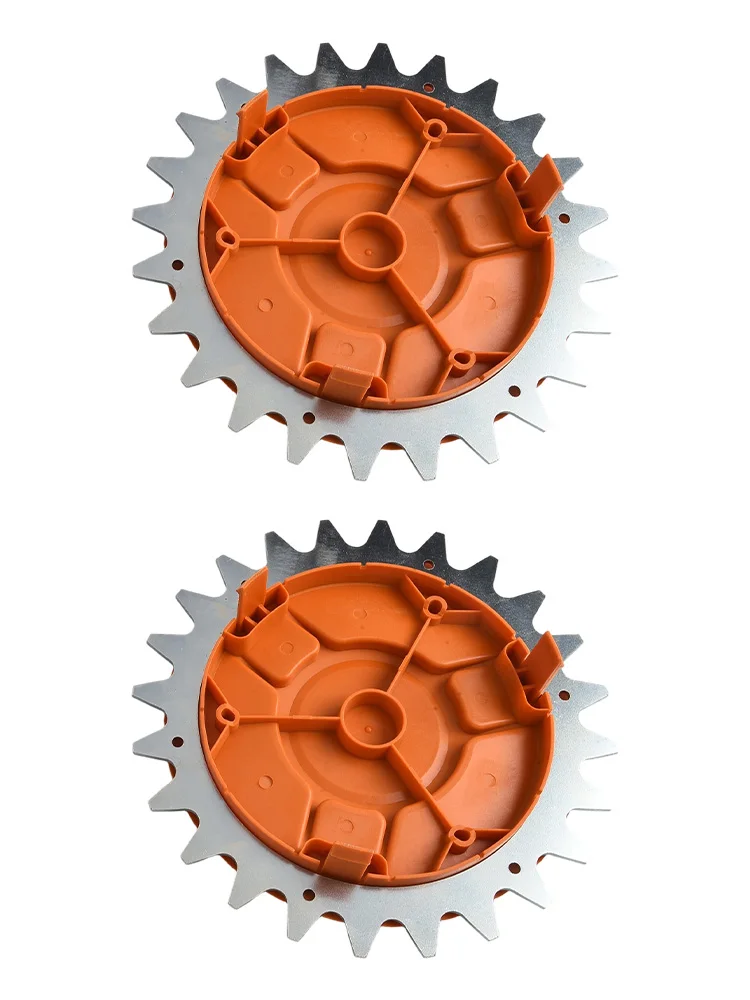 for Lawn Mowing Robot For S&M Wheel Hub Cover with 2 For Slip For StudFor S for Enhanced For Stability for Lawn