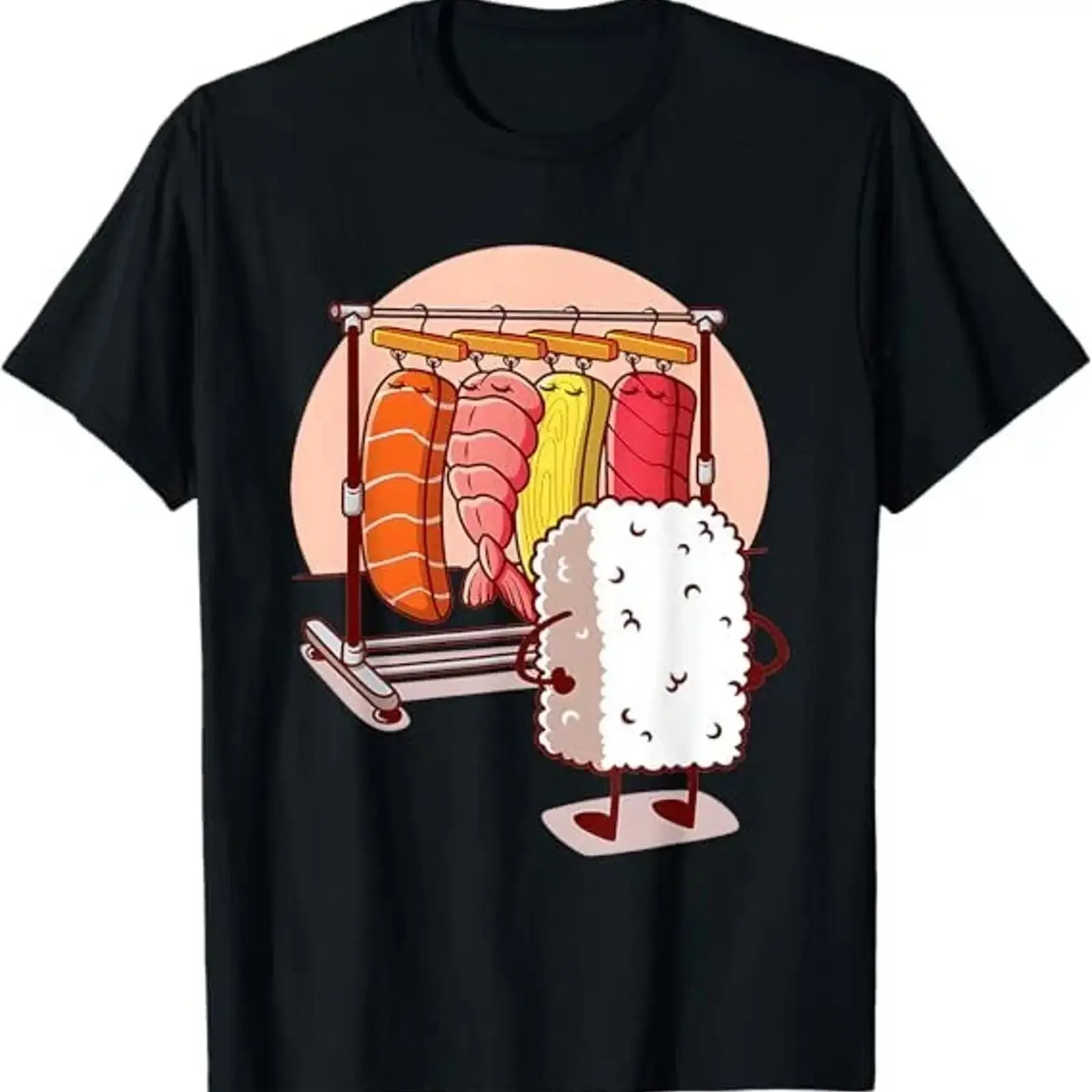 Sushi Wardrobe Olipop T Shirt vintage Washed designer clothes homme Stretched Casual Unisex fashion graphic Slightly streetwear