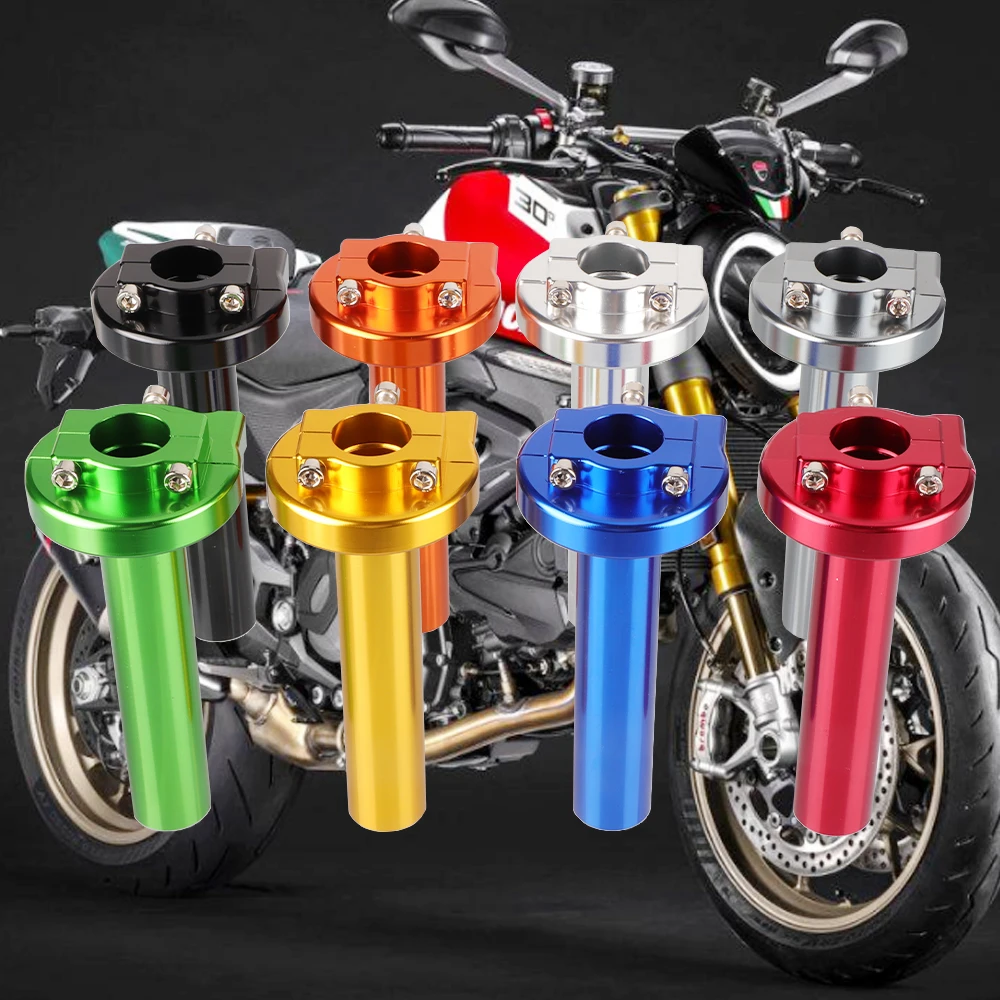 

Motorcycle 7/8" Handlebar Accelerator Twist Throttle Hand Grips Throttle Gas Tube for 22MM FZ6 FZ CBR600 Motocross Scooter Parts