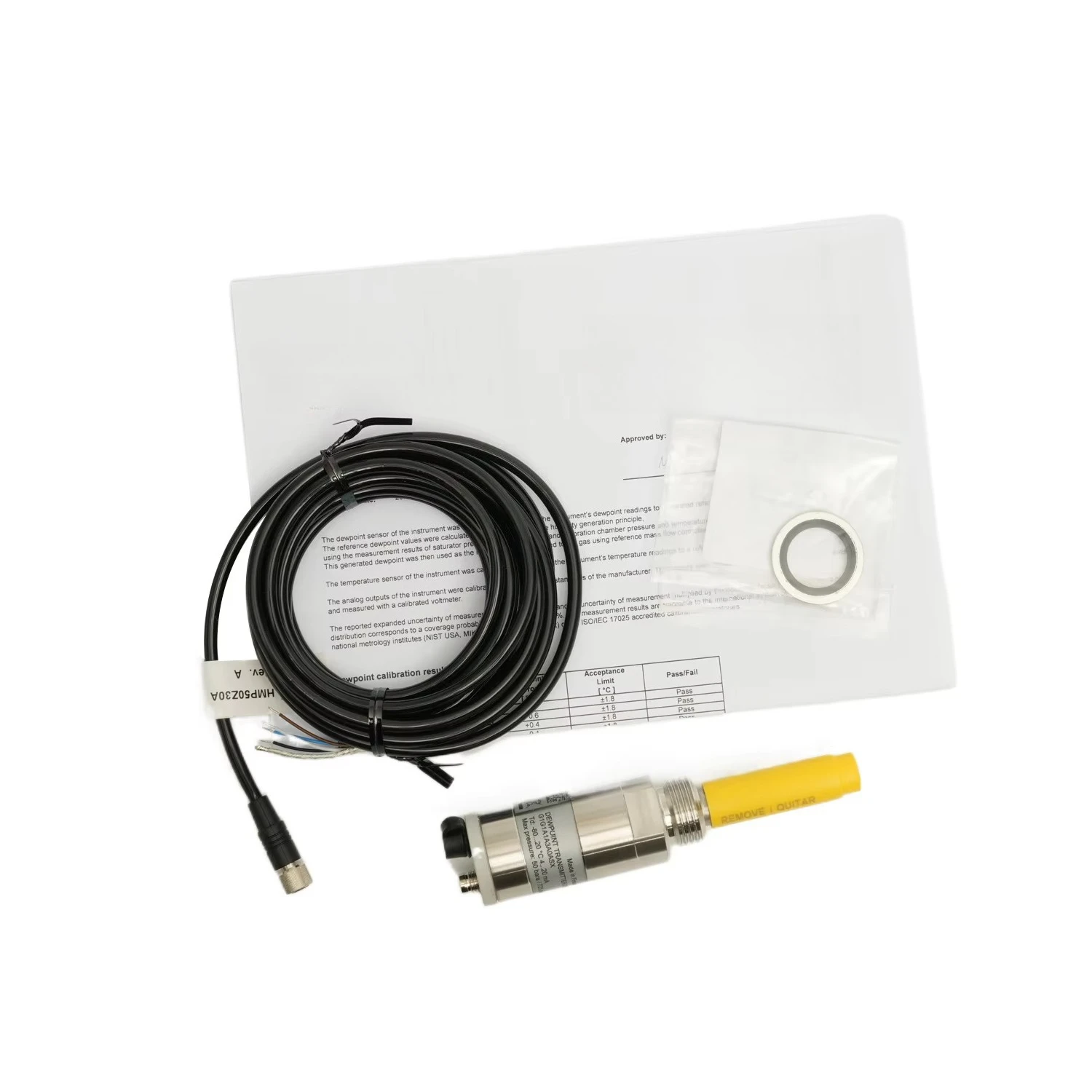 Industrial Dew Point Transmitter for Gas Analyzers Battery Operated Humidity Detection Sensor