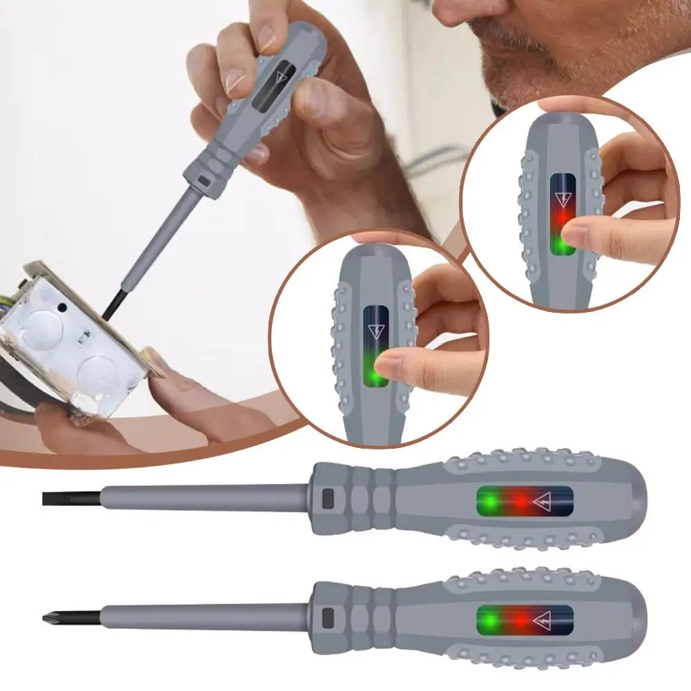 Digital Voltage Tester Pen Multifunctional Non-contact Induction Tester Line Electricity Test Pen Screwdriver Indicator