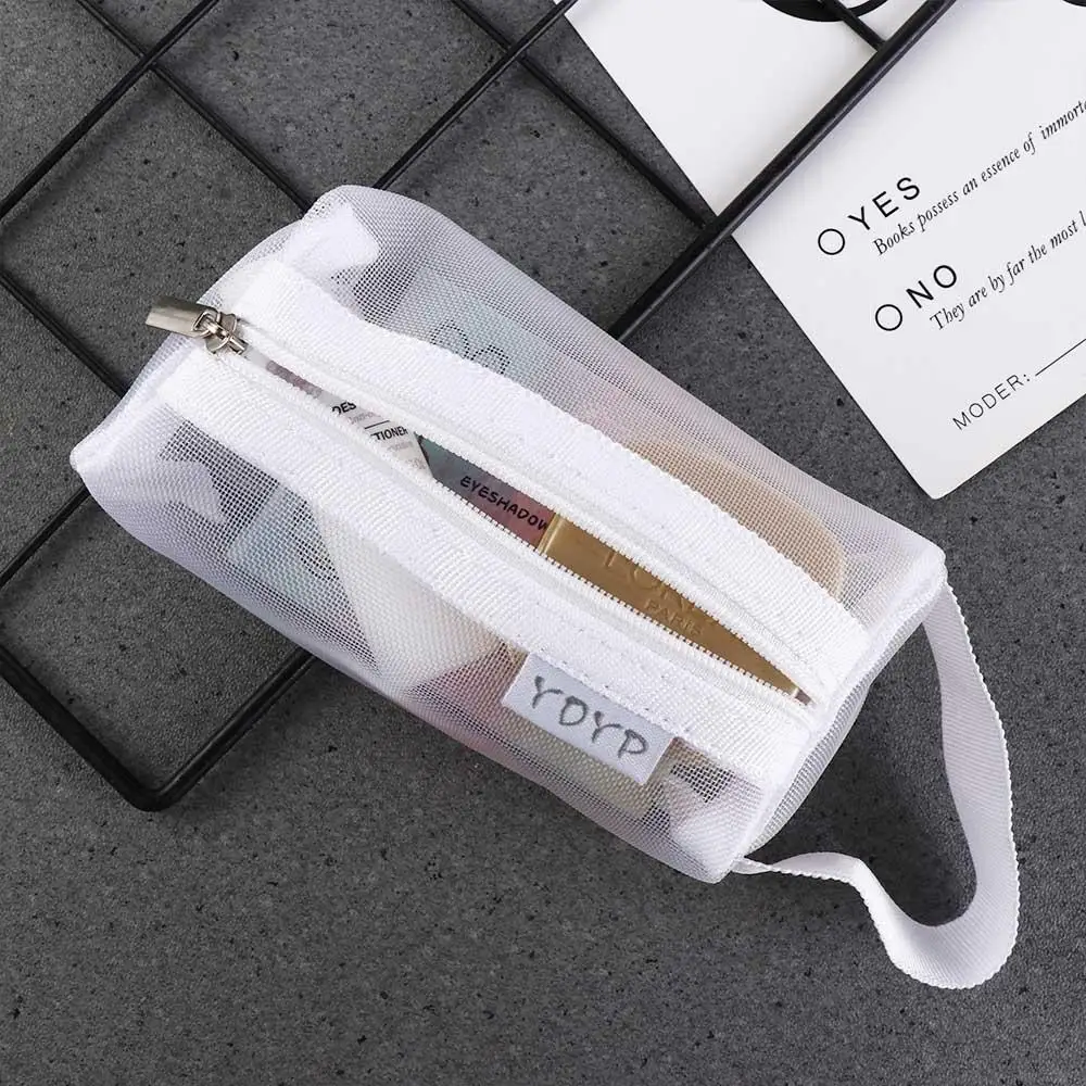

ID Credit Card Holder Mesh Storage Bag Zipper Pouch Lipstick Bags Small Coin Purse Small Wallet Travel Organizer Cosmetic Bag
