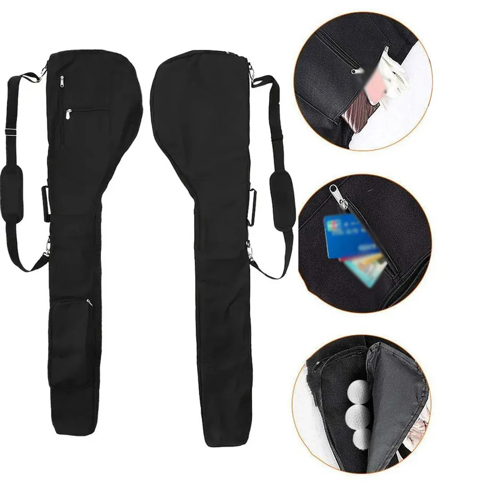 2024 New Golf Bag Soft Gun Bag Foldable Lightweight Nylon Material is convenient to carryeasy and simple club bag