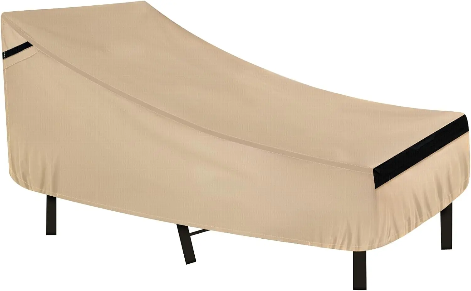 

Waterproof Patio Lounge Chair Cover, Outdoor Chaise Lounge Covers With Heavy Duty Material, 420D Waterproof Outdoor Chairs