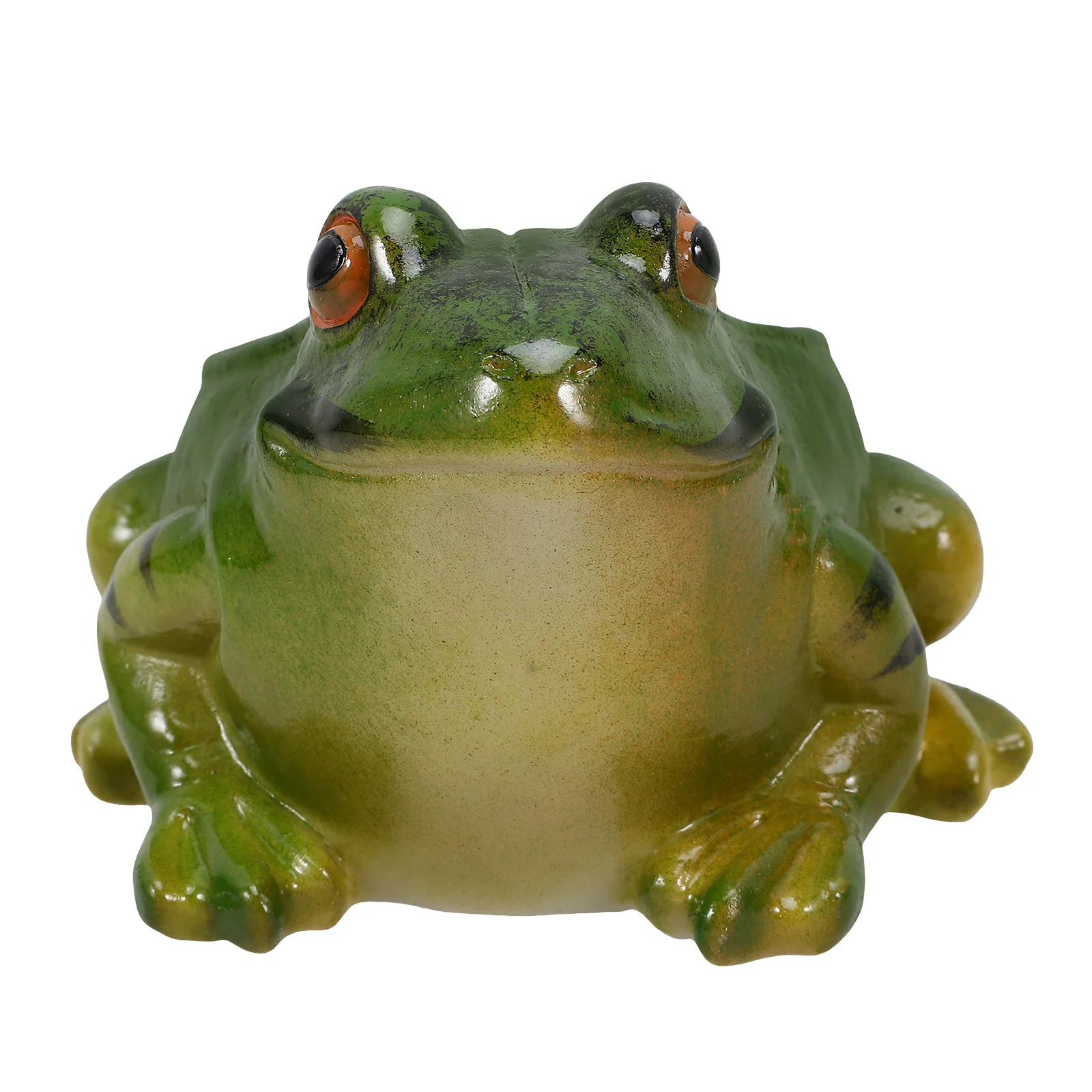 Artificial Succulent Green Plant Pot Small Flowerpot Decors Frog-Shaped Container Real