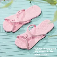 Upgraded Drainage Holes Foldable Travel Slippers Ultra Soft EVA Quick Drying Hotel Bathroom Men Women 3