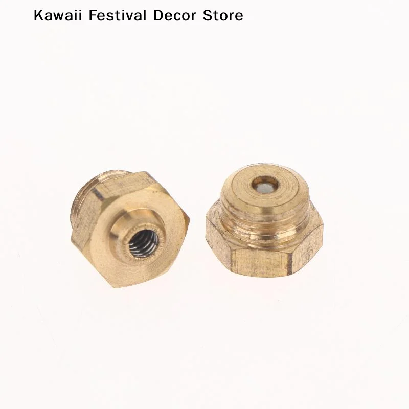 【K】2pcs Brass Coffee Pot Safety Valve High Temp Resistant Durable For Moka Pot Espresso Maker Replacement Parts