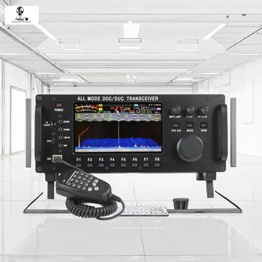 Risen RS-998 VHF/UHF SDR 100W All Mode Full Band Transceiver VOX Control IP67 0-50km Range Car Outdoor HAM Enthusiasts Off-Road