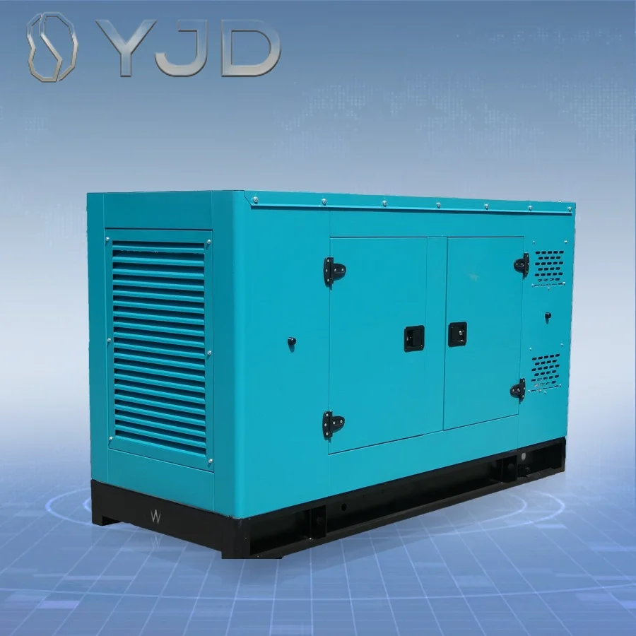 DYJD Factory Price 100kw Generator Container 125kva Diesel Silent Type Generator AC Single Phase 50/60hz Frequency