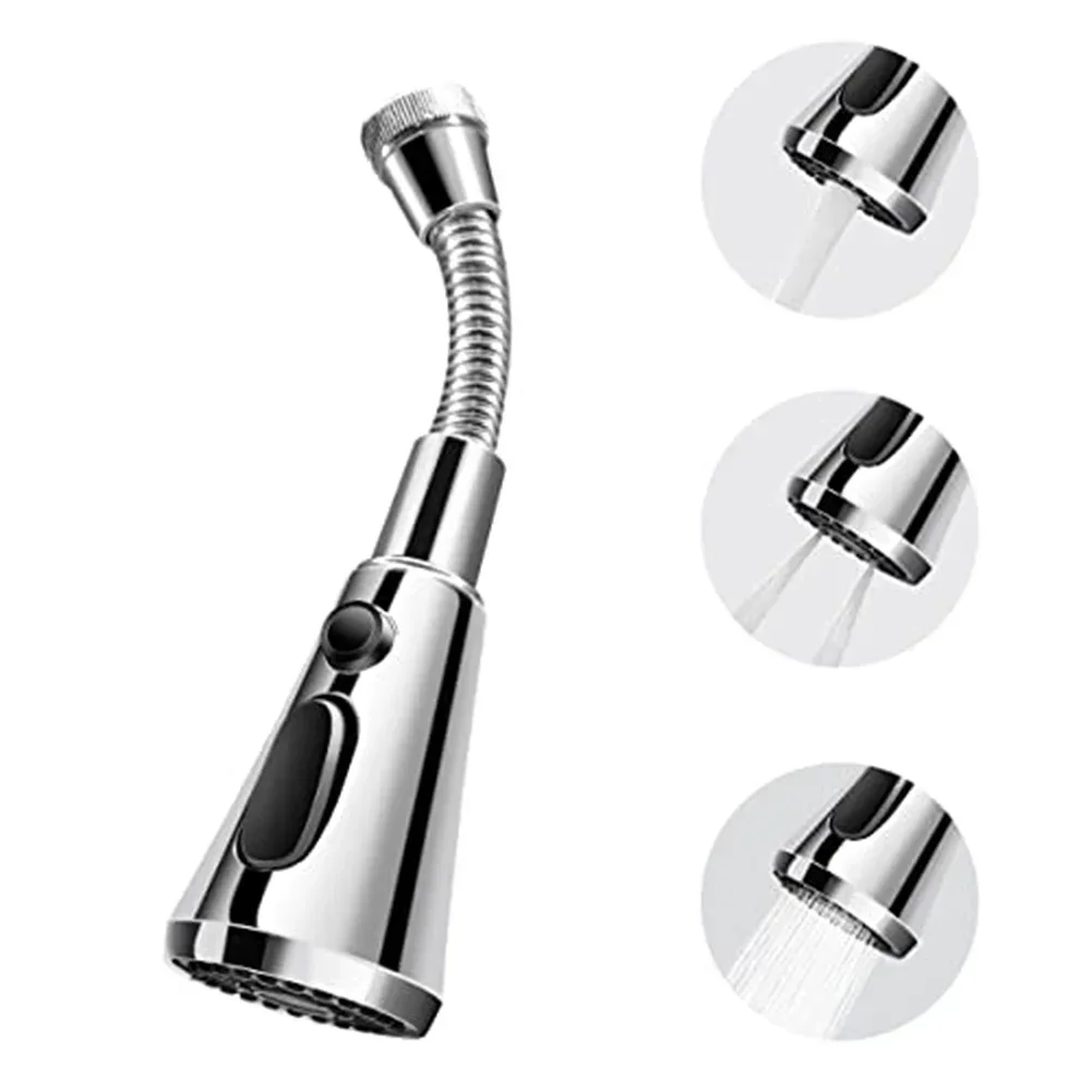 Rotatable Faucet Extender Aerator Kitchen Tap Spray Head Water Saving Water Sprayer Splash Proof Washbasin Faucet Adaptor