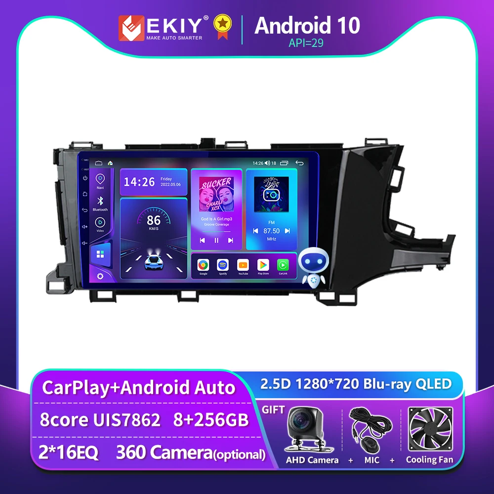 

EKIY T900 For Honda Shuttle 2 2015-2020 Car Radio Multimedia Video Player Android Auto CarPlay Stereo Navigation GPS 2Din Stereo