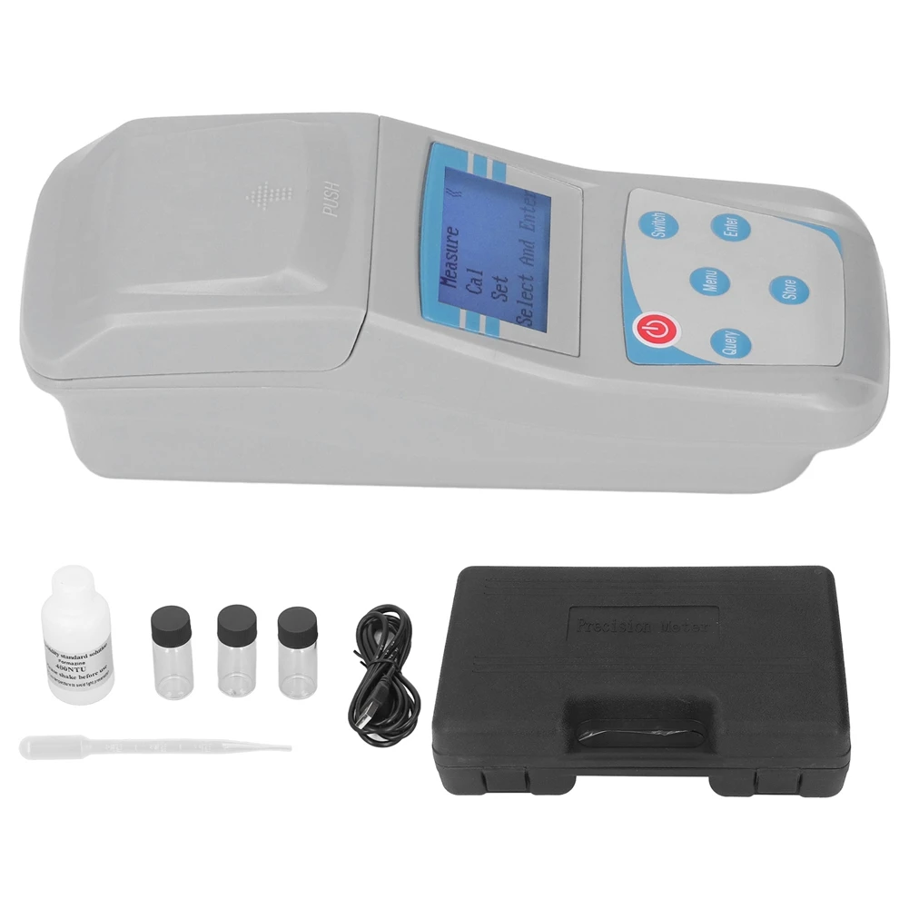 A7THK-Digital Turbidity Meter Microcomputer Intelligent Handheld Portable Turbidity Meter Water Quality Tester