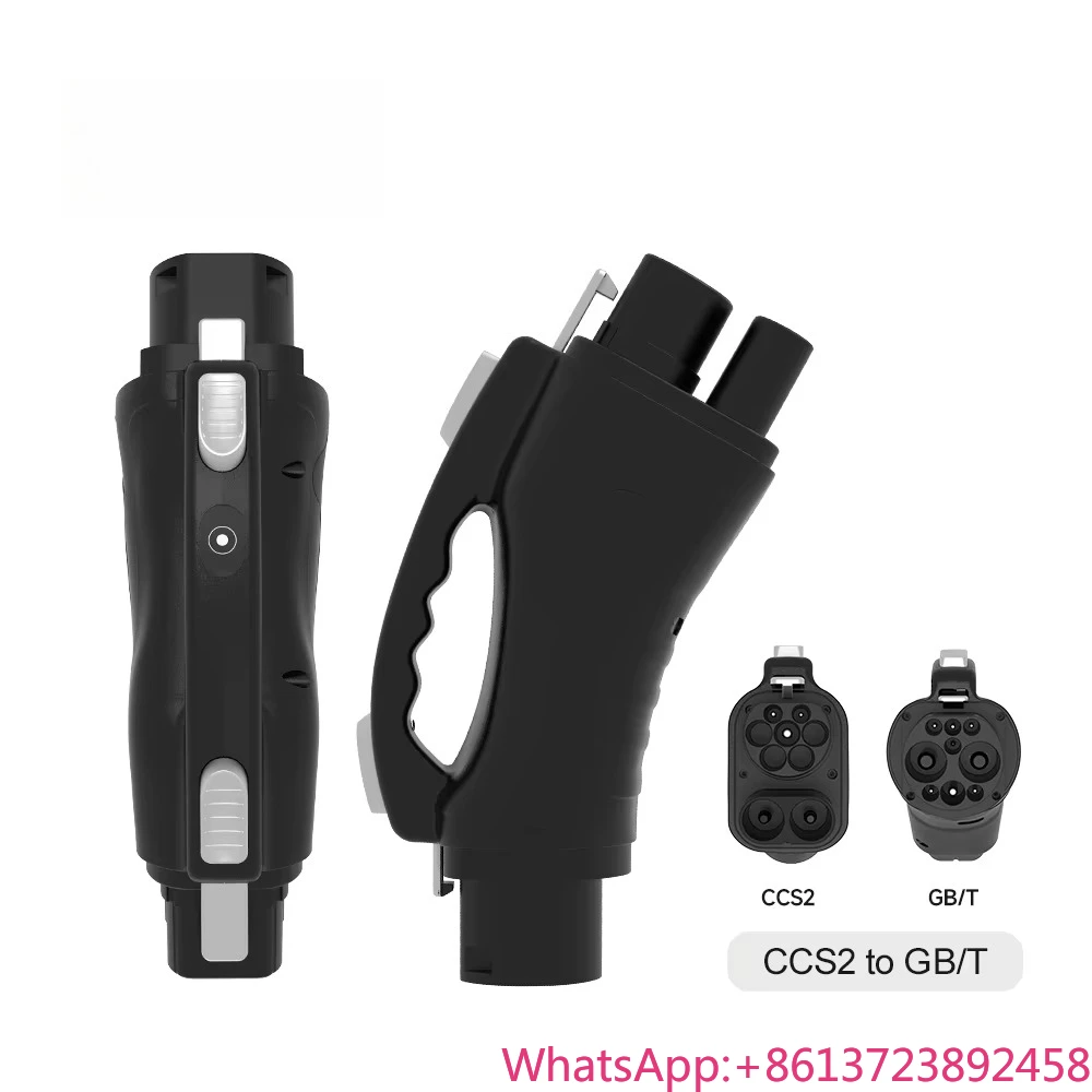 

300KW Electric Vehicle EV Connectors New 1000V 300A DC Charging Adapter CCS2 GBT EV Charger IP55 Protection PC+ABS