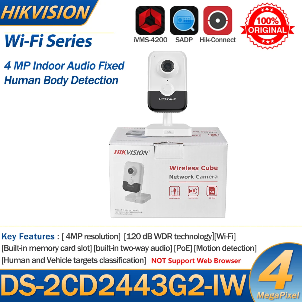 Hikvision 4MP Wi-Fi… - image