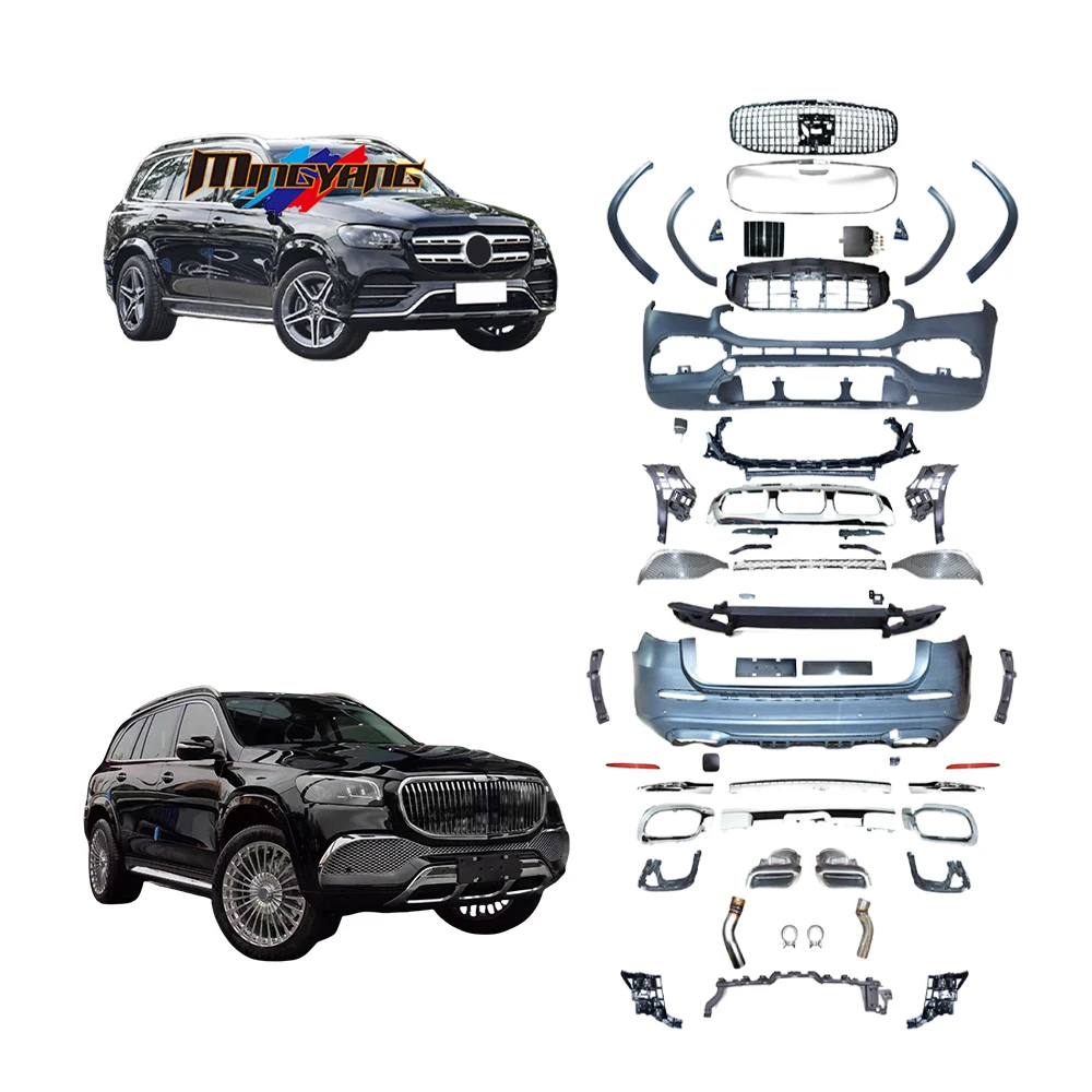 

Modification Best Fitment GLS 2020+ Upgrade to GLS Style Tuning Parts Bodykit Car Bumper Grills for Mercedes Benz GLS X1