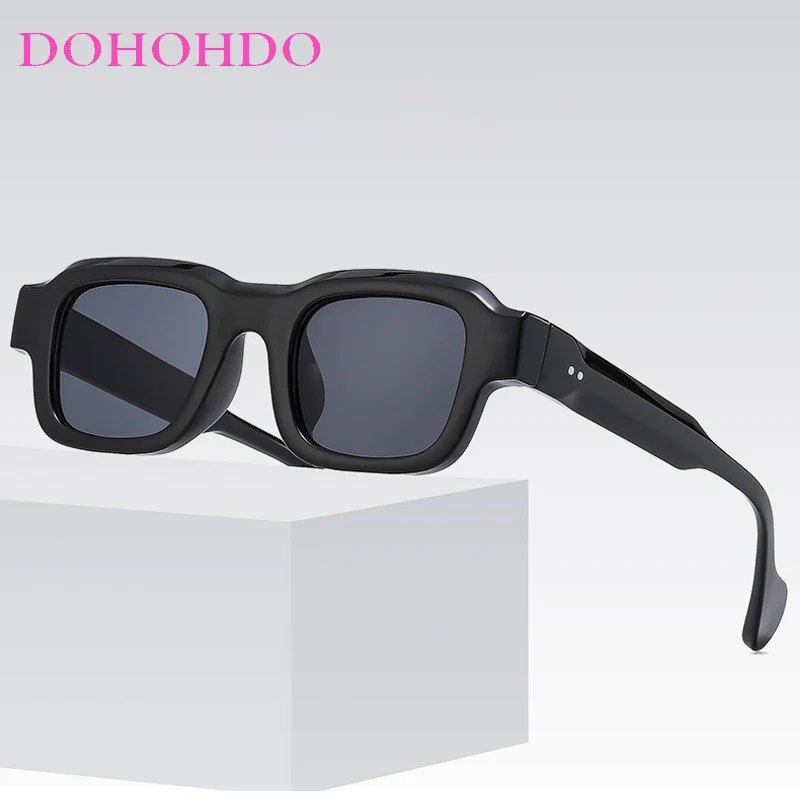 

Retro Brief Small Square Frame Sunglasses Women Men Fashion Brand Designer Outdoors Driving Summer Traveling Sun Glasses UV400
