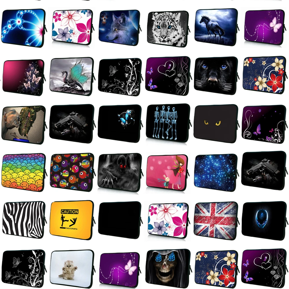 Para sasmung galaxy tab e 9.6 neoprene tablet manga saco portátil capa funda para kindle 6 kpw 7 lenovo kobo redmi pad 7 pro