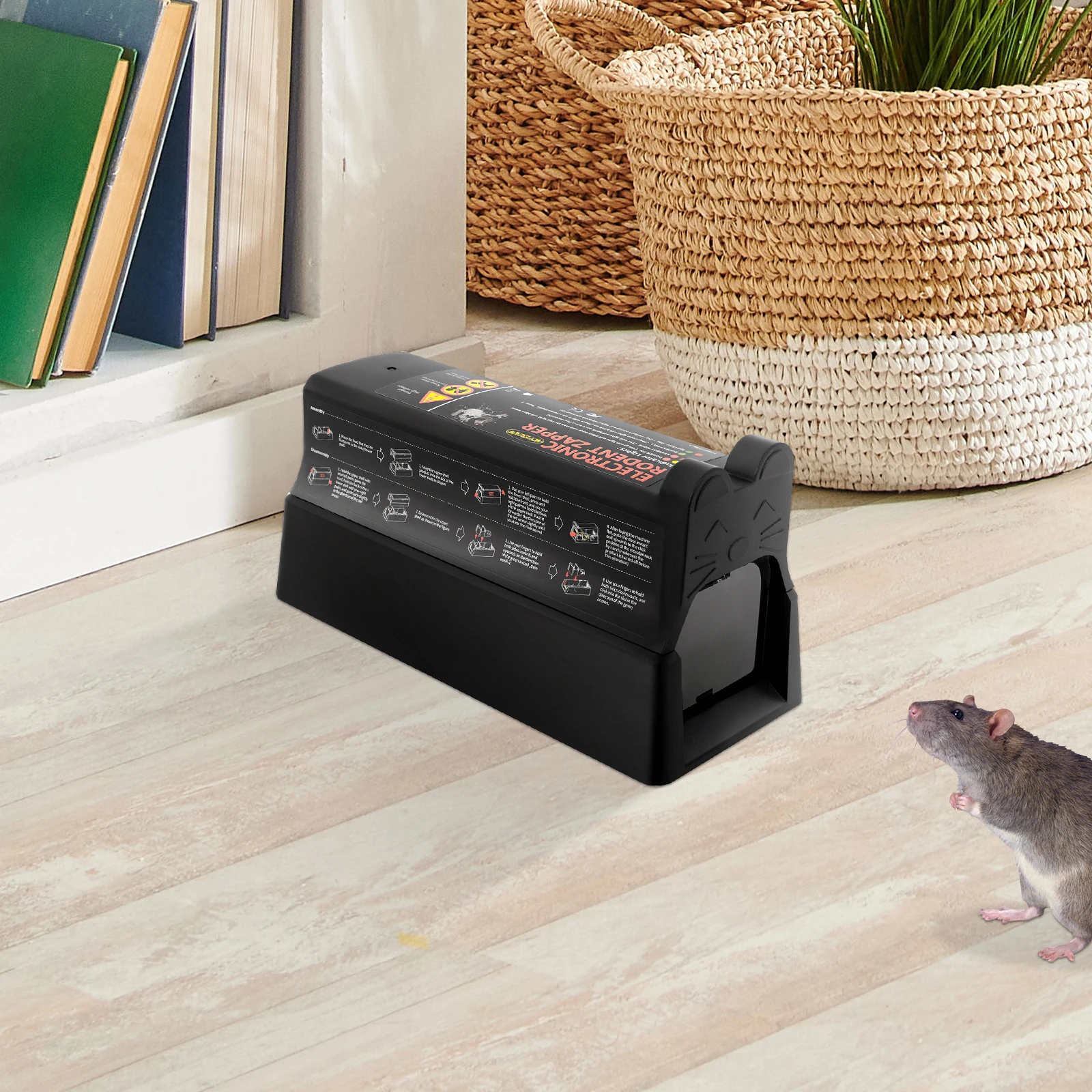 

Electronic Rat Trap Mauskiller 220V Electric Mousetrap Rats Mouse Trap Rat Trap Killer