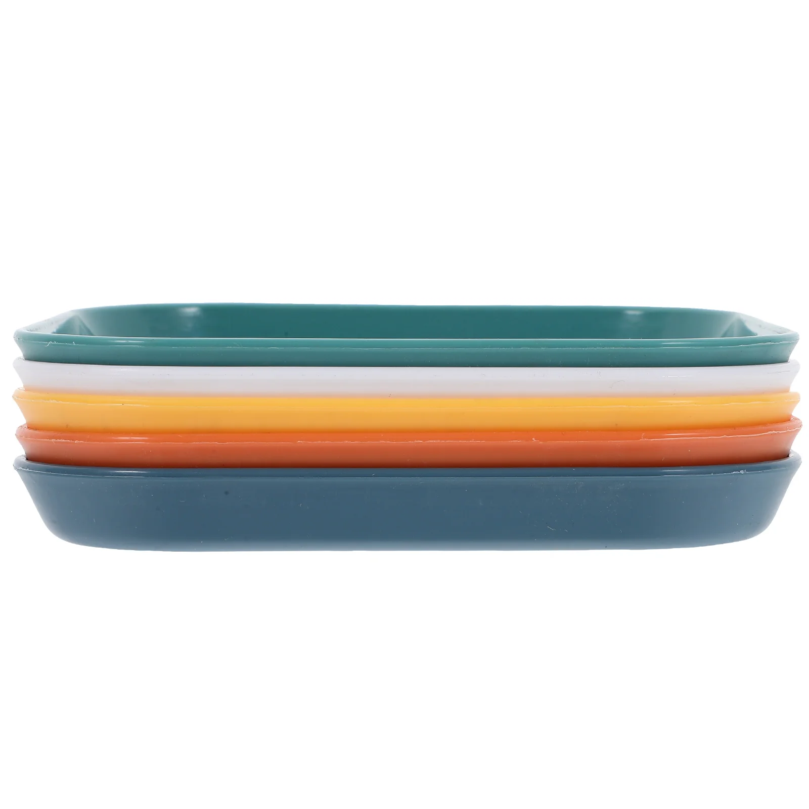 

5 Pcs Pet Feeding Bowl Cat Raised Elevated Food Bowls Dish Small Plates Dishes for