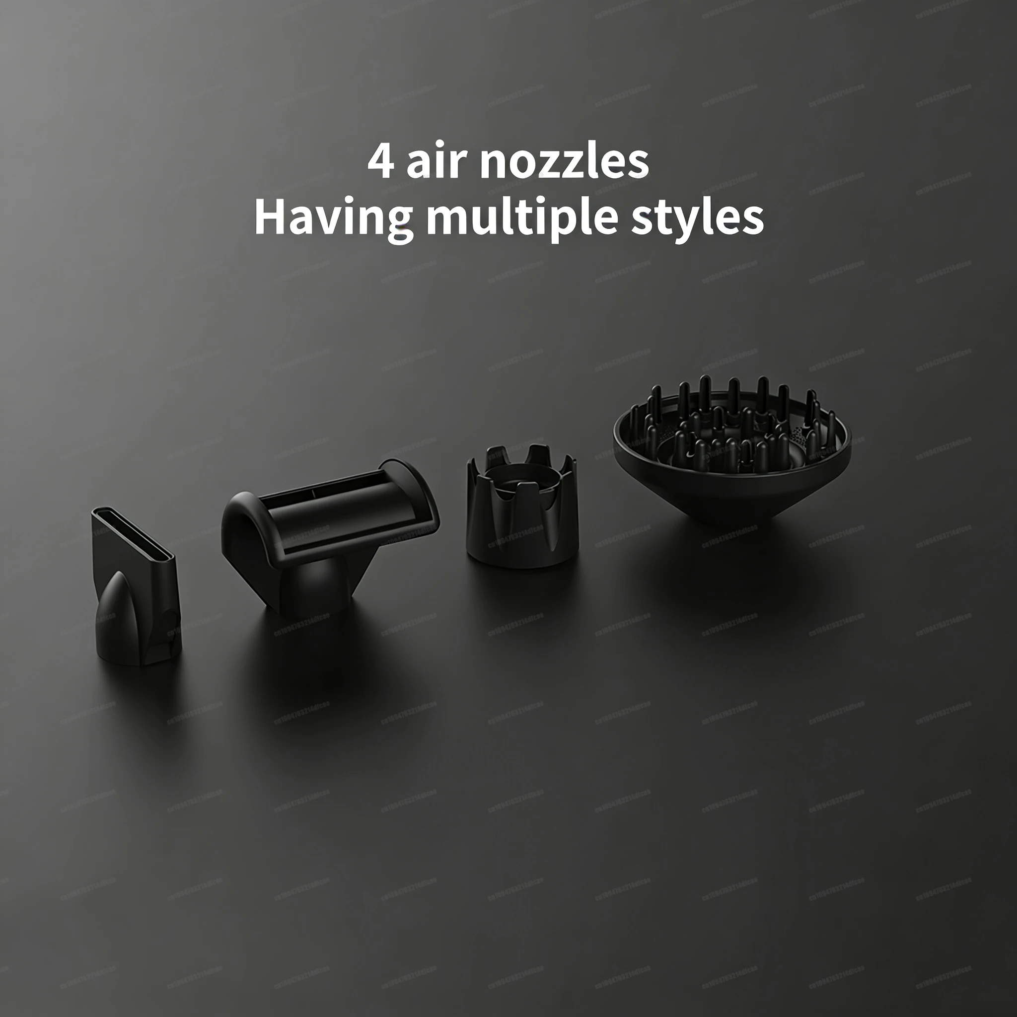 Super 1400W Ioni Asciugacapelli Vento caldo e freddo Controllo della temperatura Asciugacapelli liscio 2.7M Cavo ecadora Para Cabello con diffusore per lo styling