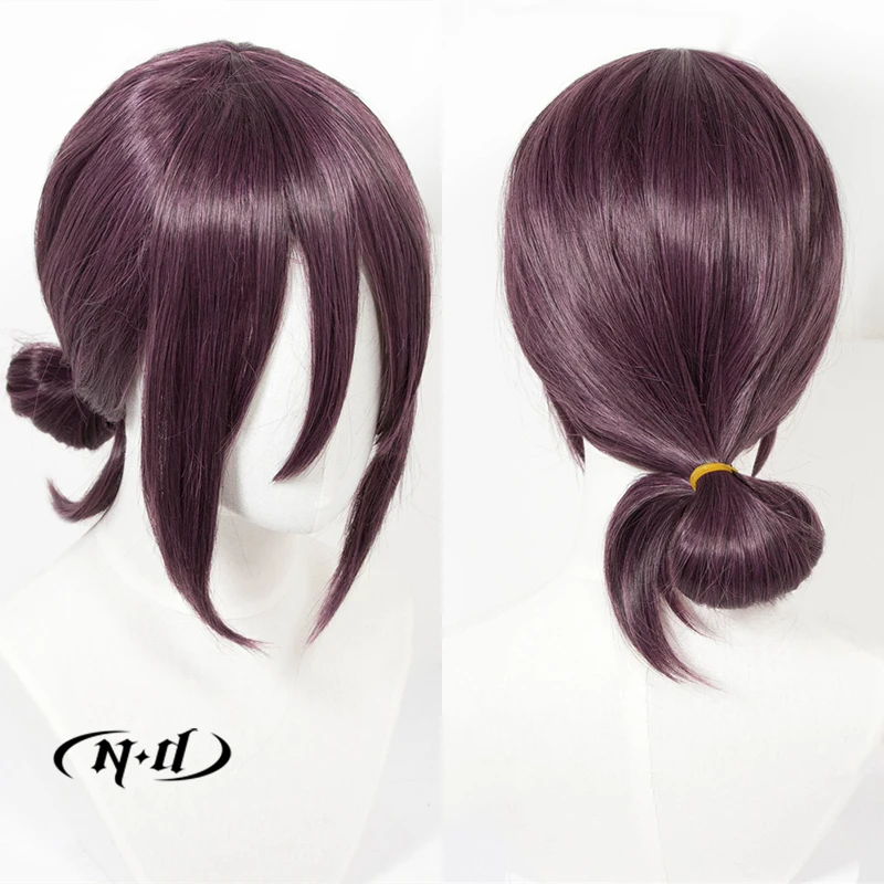 ND Rezeコスプレウィッグヘアピースチェーンソーマンアニメコスプレヘアウィッグコミコンコスプレ衣装テーマパーティー耐熱