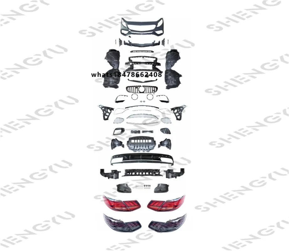 

High Quality Car Body Kit Bumper for Benz S Coupe C217/W217 Upgrade to S65/S63 Style with Taillights