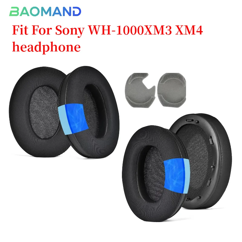 

Sport Cooling-Gel Replacement Ear Pads for Sony WH-1000XM3 XM4 Headphones Ear Cushions, Headset Ear Cover Earpads Accessories