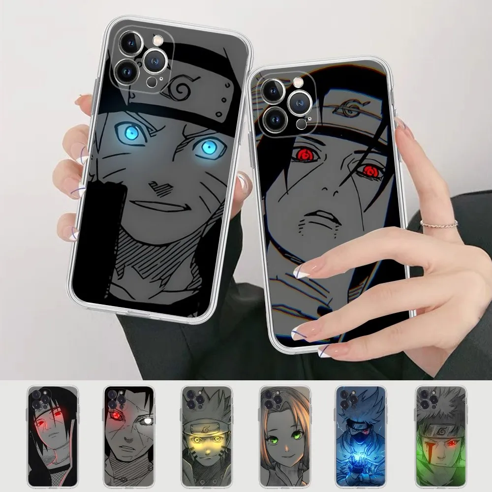 Cool N-Narutos Phone Case For IPhone 16 15 8 7 6 6S Plus X SE XR XS 14 11 12 13 Mini Pro Max Mobile Case