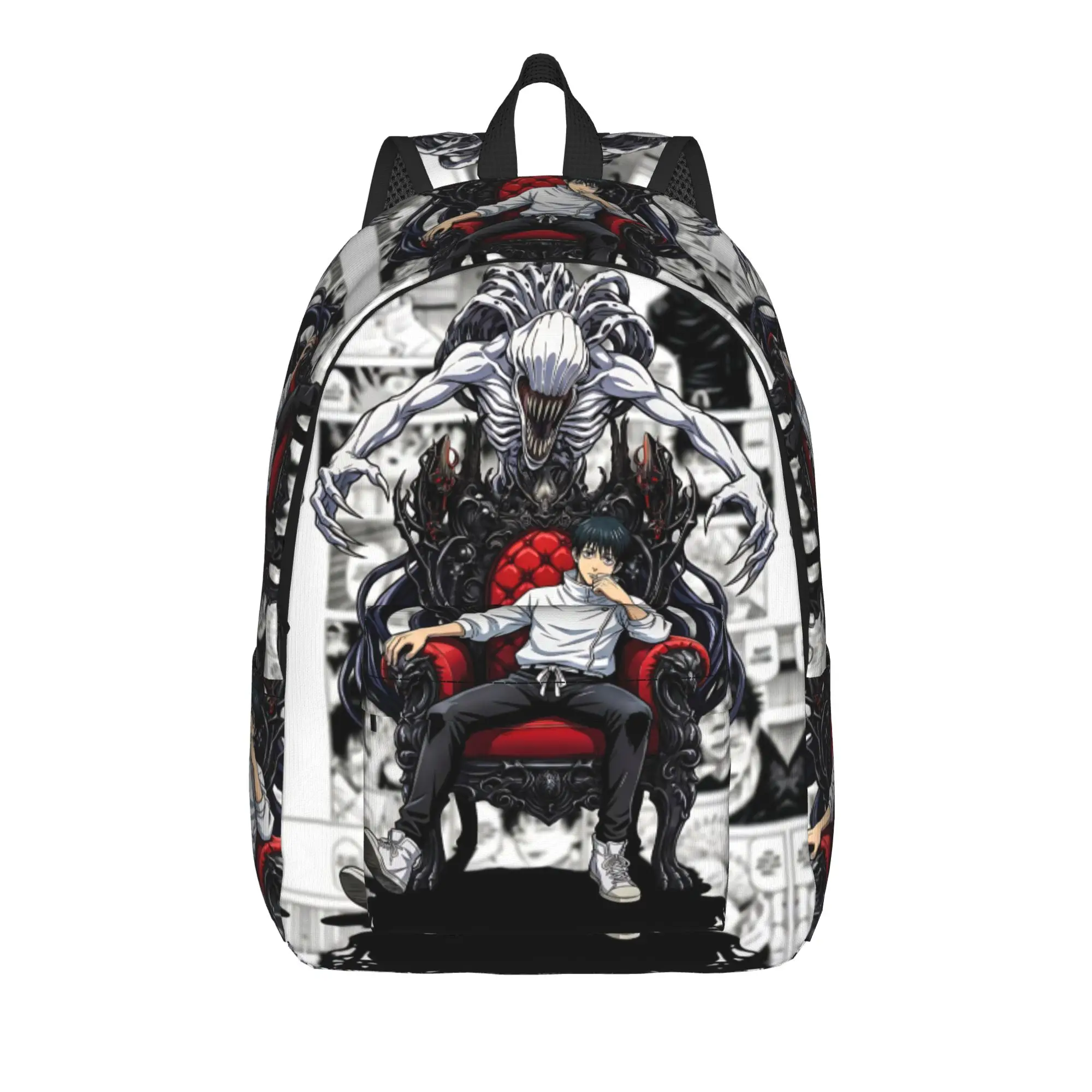 

Fashion Jujutsu Kaisen Backpack funko Mochilas Classic Camping Sturdy Shoulder Rucksack