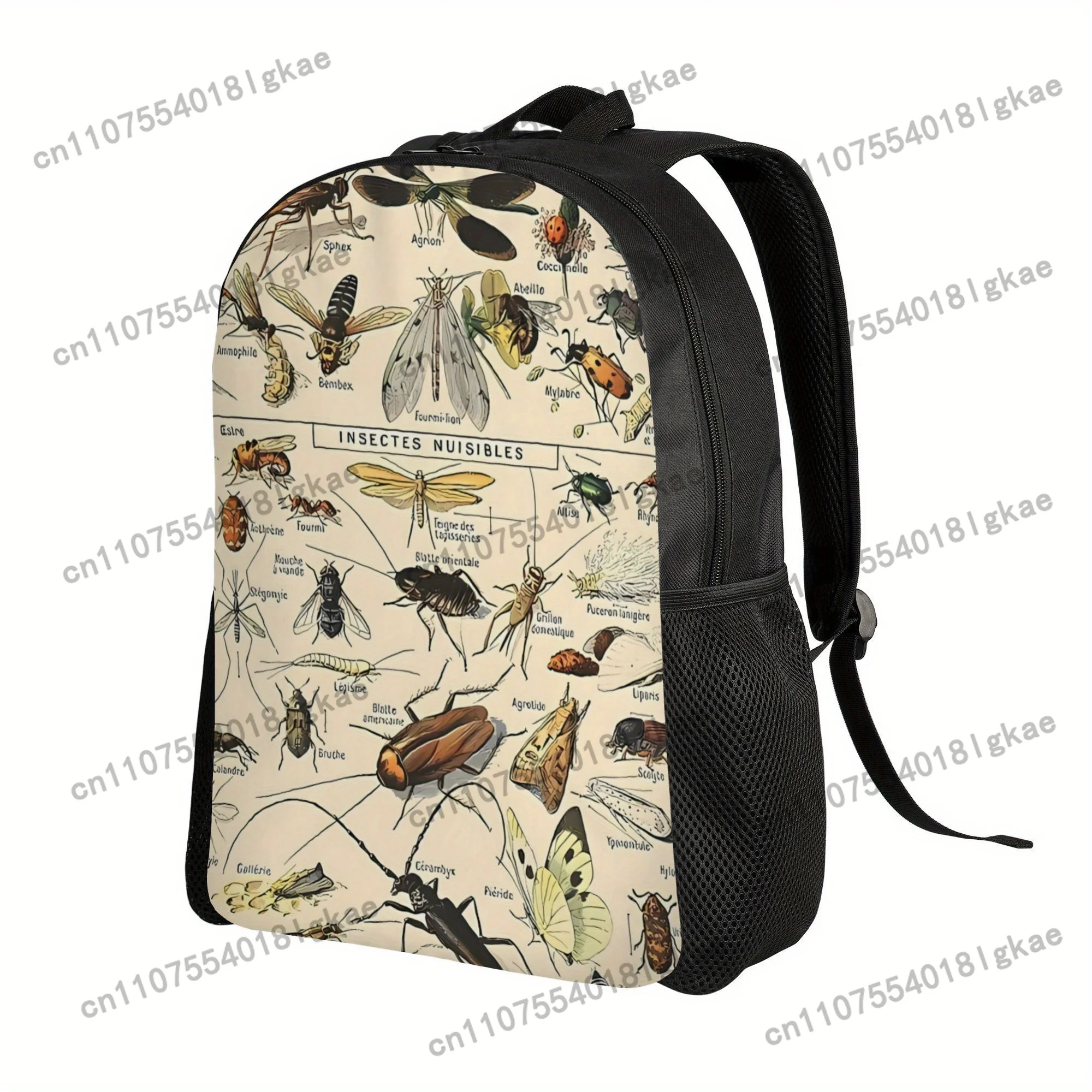 Insect Backpack Schoolbag for Man Design School