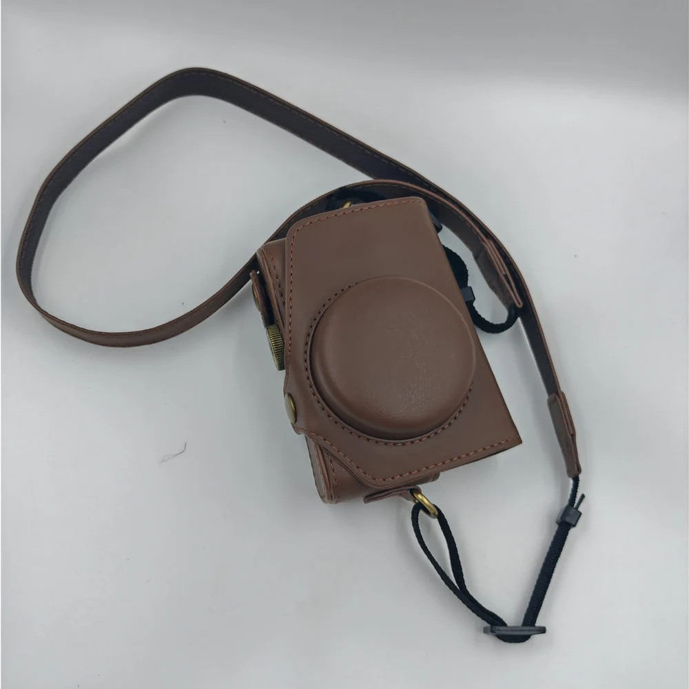 Pu レザーカメラケースキヤノン PowerShot SX710 SX710HS SX700