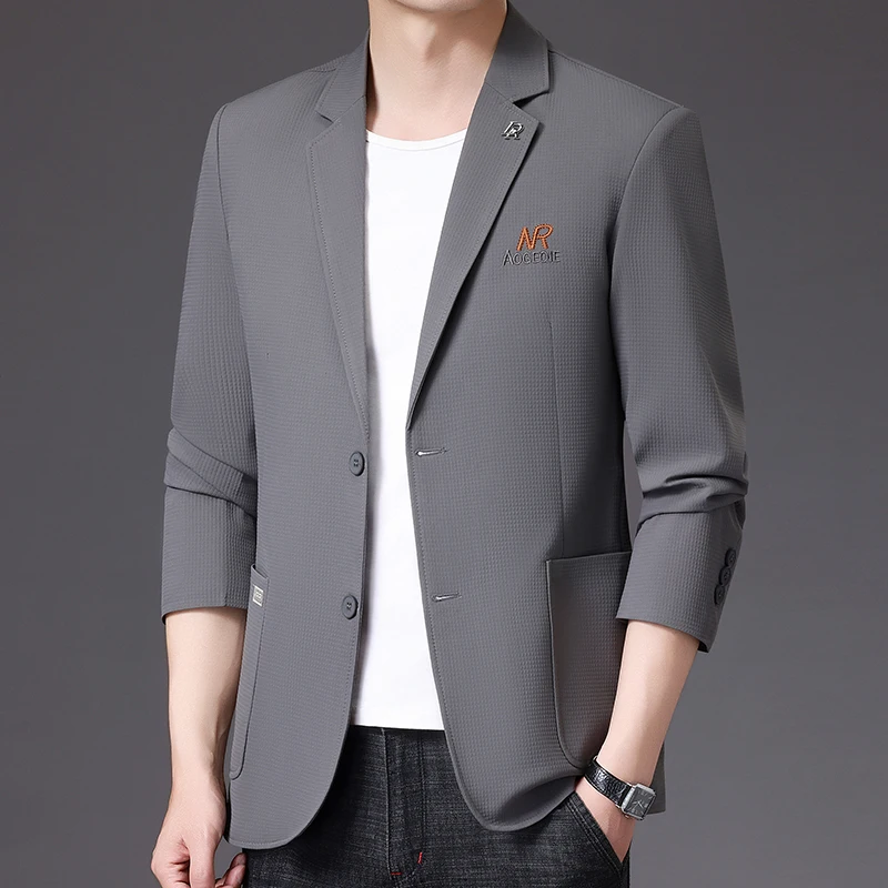 2026 New Men's Sun Protection Blazer Lightweight Breathable Quick Dry UV Protection Outdoor Casual Coat For Men