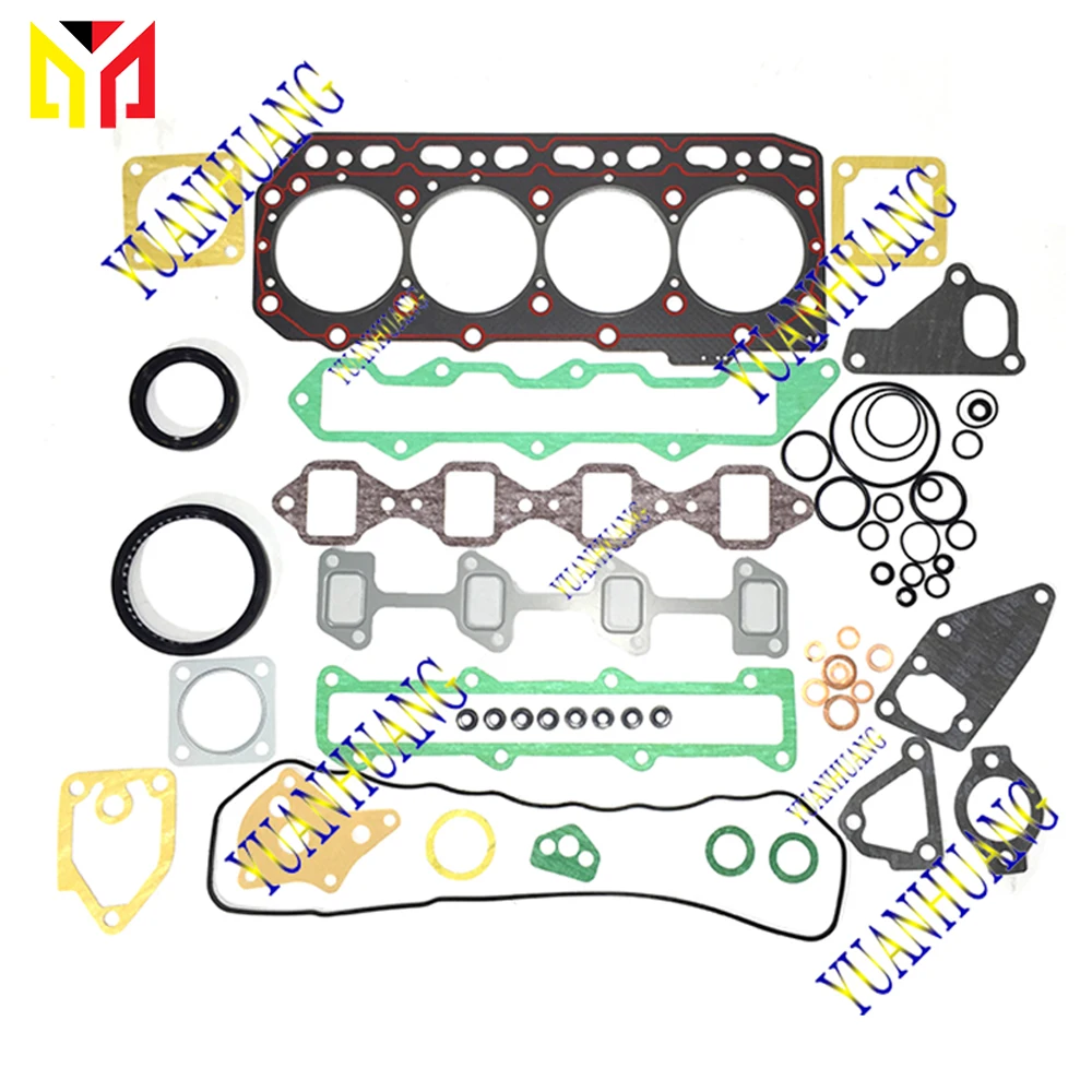 

4TNV88 Engine Full Gasket Kit Overhual Set For Yanmar Excavator Tractor Diesel Cylinder Head