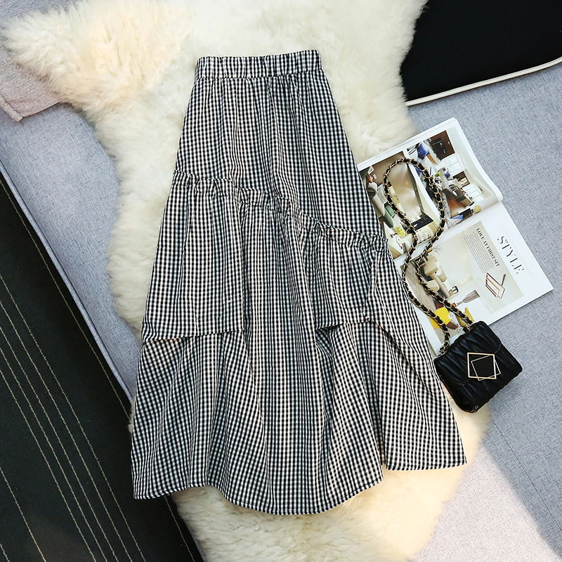 Seoulish High Waist Irregular  - Women'S Fashion Umbrella ulasan dan harga
