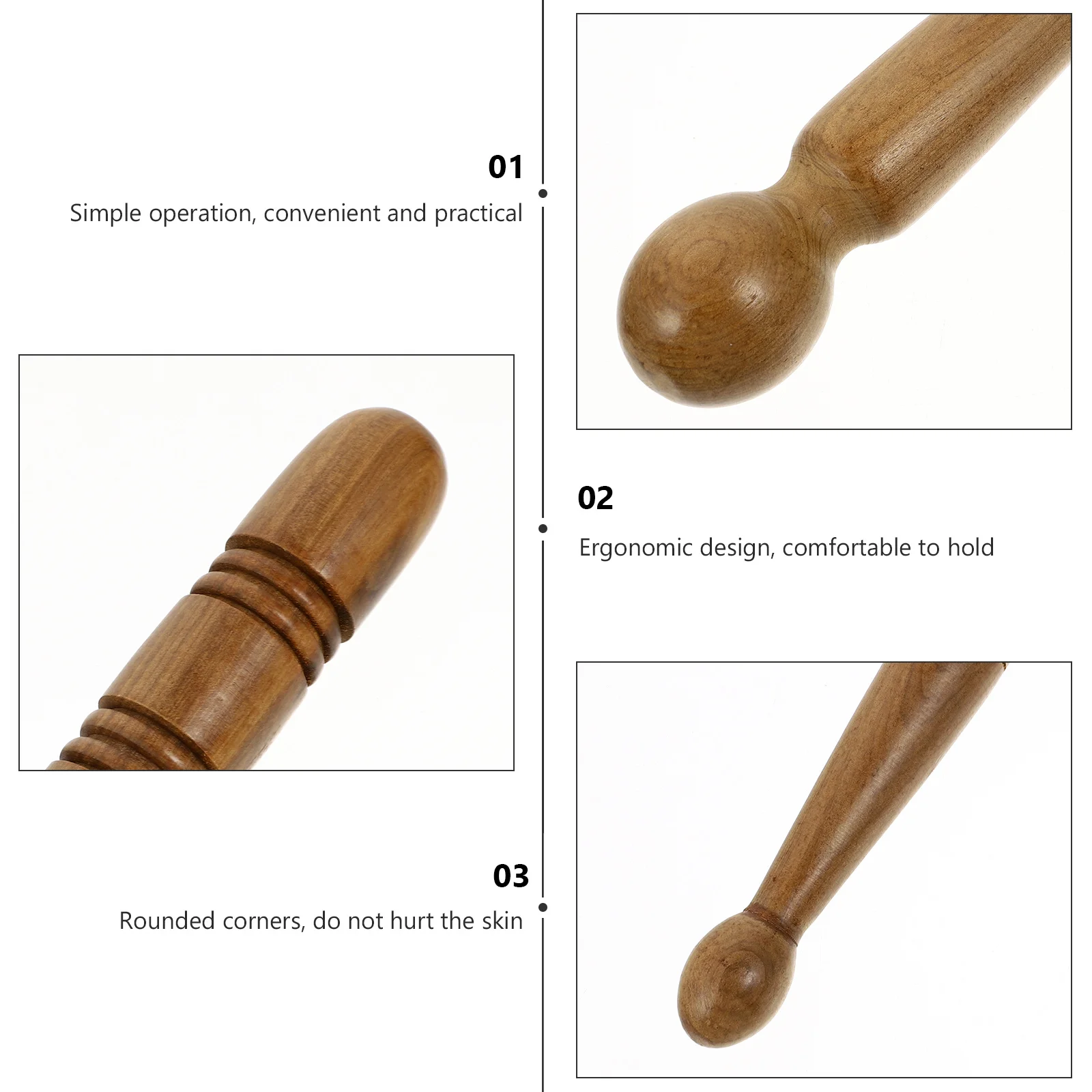 

4 шт., массажная палочка для головы, стержень для гладкого тела, массажный инструмент для головы для Meridian, облегчение боли, Гуа Ша, уход за кожей