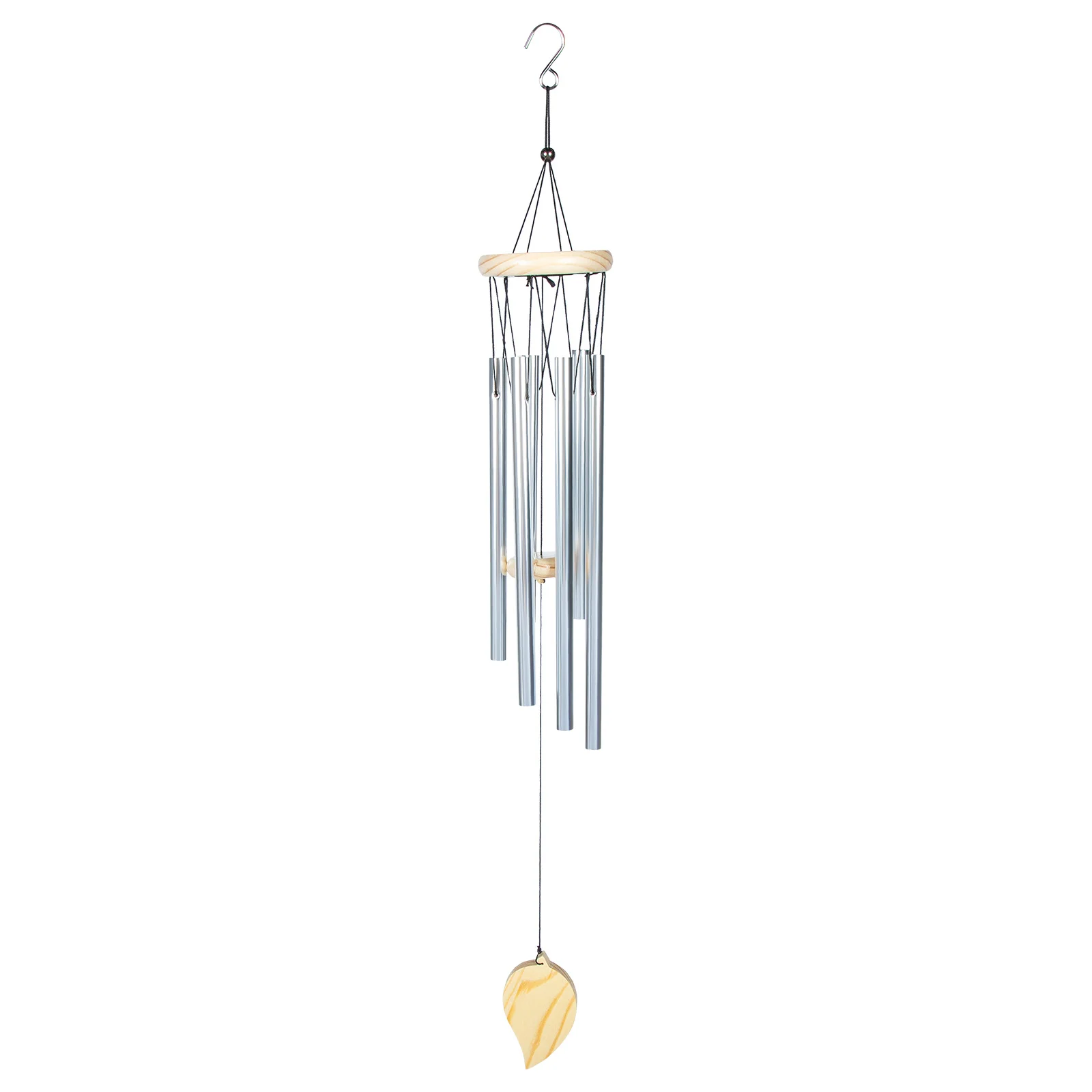 

Six Tubes Wind Bell Balcony Hanging Decor Outdoor Decors Modern Style Pendant Home Wind-Bell Ornament Rustic Farmhouse