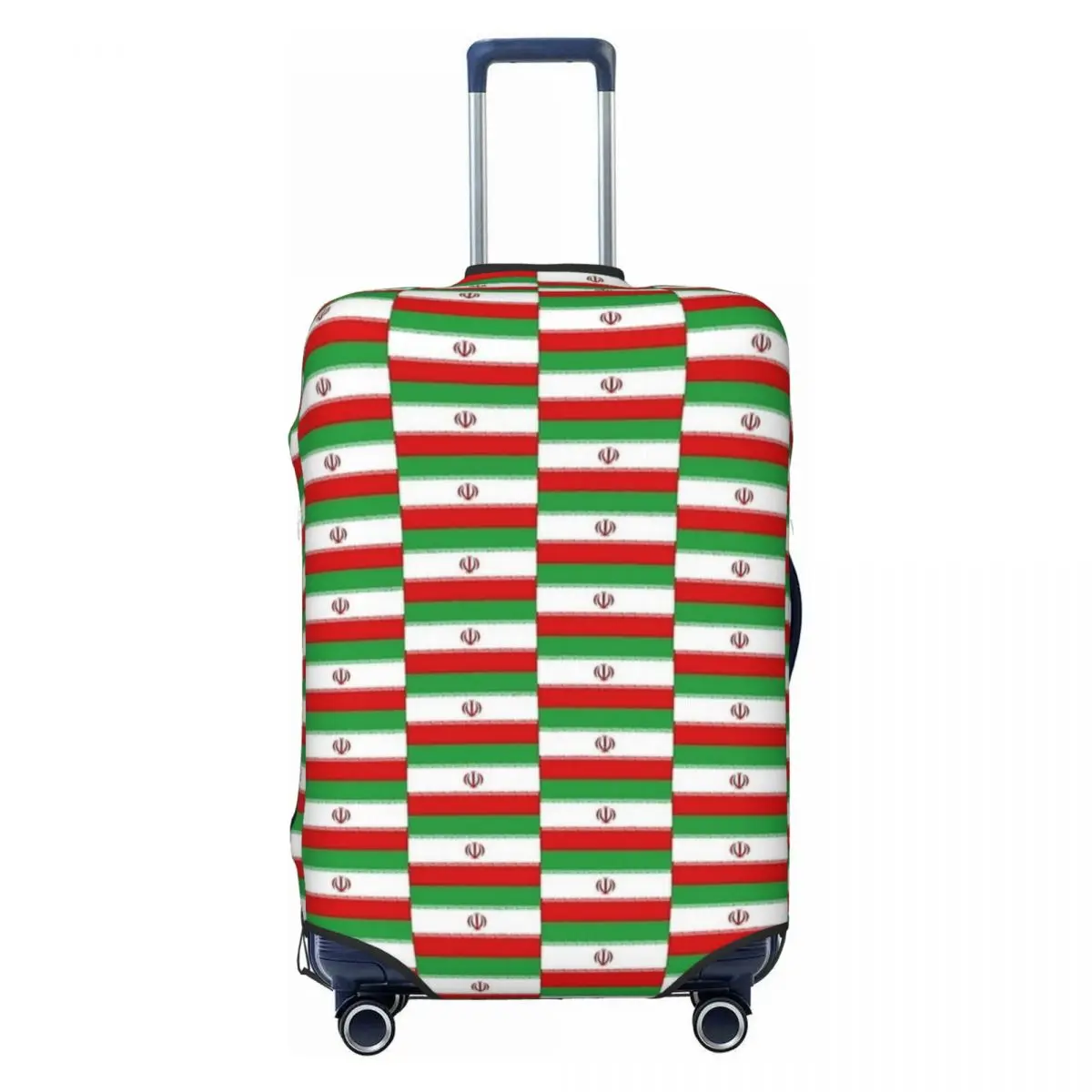 

Iranian Flag Suitcase Cover Cruise Trip Holiday Elastic Luggage Case Protection