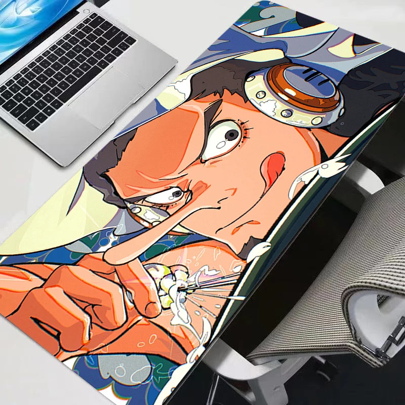 Tapis de Souris Gaming One Piece Anime Durable Grand Tapis de Souris XXL pour Clavier Gamer Tapis de Bureau PC