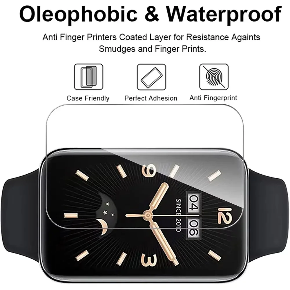 فيلم لينة ل Xiaomi الفرقة 7 برو حامي الشاشة 1-6 قطعة غطاء كامل المضادة للخدش هيدروجيل الأفلام ل Miband 7Pro ساعة اكسسوارات