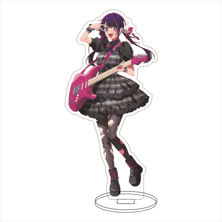 Anime Figure Oshi No Ko Acrylic Stand Gorou Akuamarin Hoshino Ai Rubii Sarina Standing Model Plate Desk Display Ornament Props