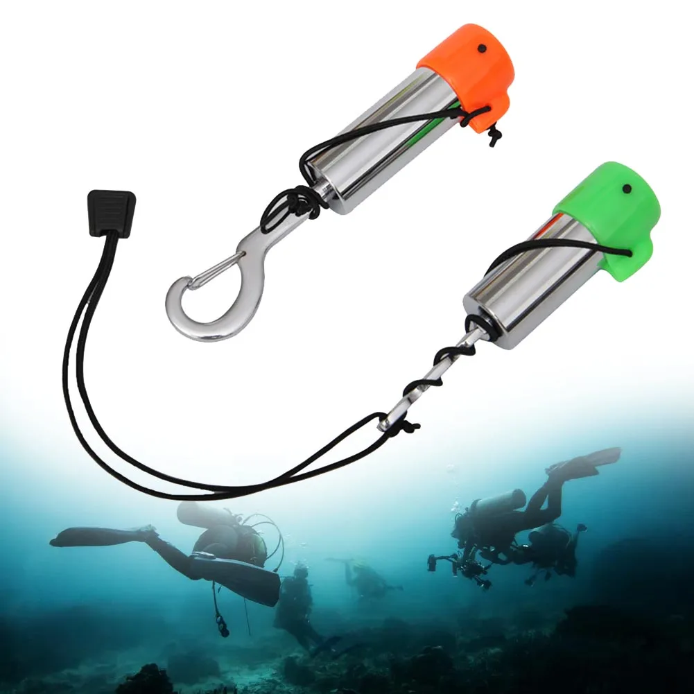 

Signal Shaker Diving Rattle Scuba Diving Stainless Steel Steel 76g/97g Diving Rattle Underwater Rattle High Quality
