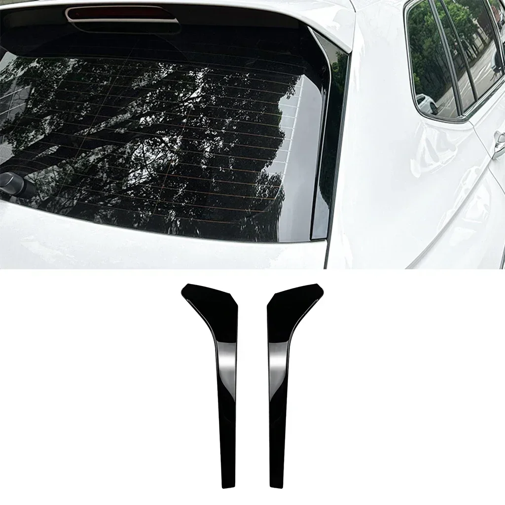 

New! Rear Window Side Spoiler Wing Splitter For Volkswagen Tiguan Rline MK2 2017 2018 2019 2020 2021 Car Styling