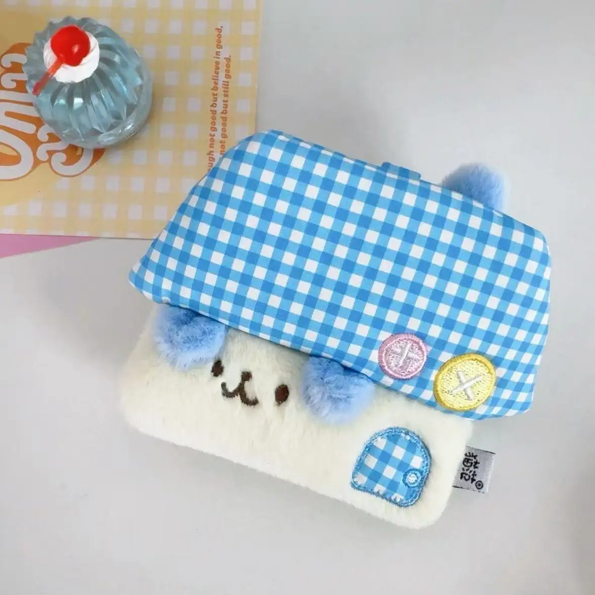 الكورية هريرة الأصلي منزل صغير حقيبة أفخم محفظة نسائية للعملات المعدنية حافظة للبطاقات سماعة حقيبة قلادة فتاة الكورية Ins نمط المتخصصة لطيف هدية #2