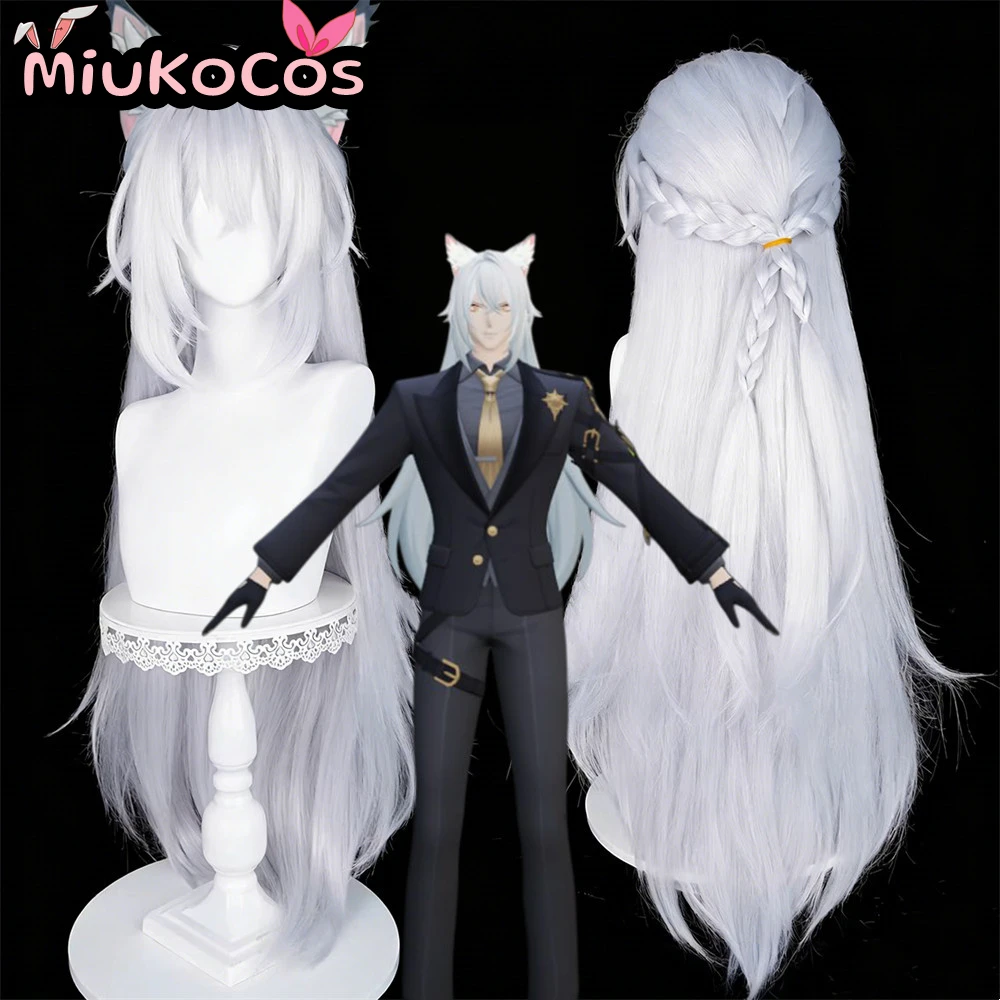 

В НАЛИЧИИ: Парик для косплея Северян Лоуэлла (MiukoCosplay) из игры Zenless Zone Zero