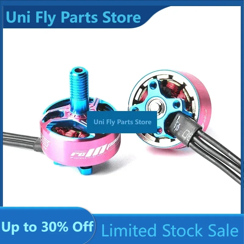 4PCS RCINPower GTS-V2 1506 1506 3000KV 4300KV 4-6S Brushless Motor Titanium PINK For RC Drone FPV Racing ModelsUniFly