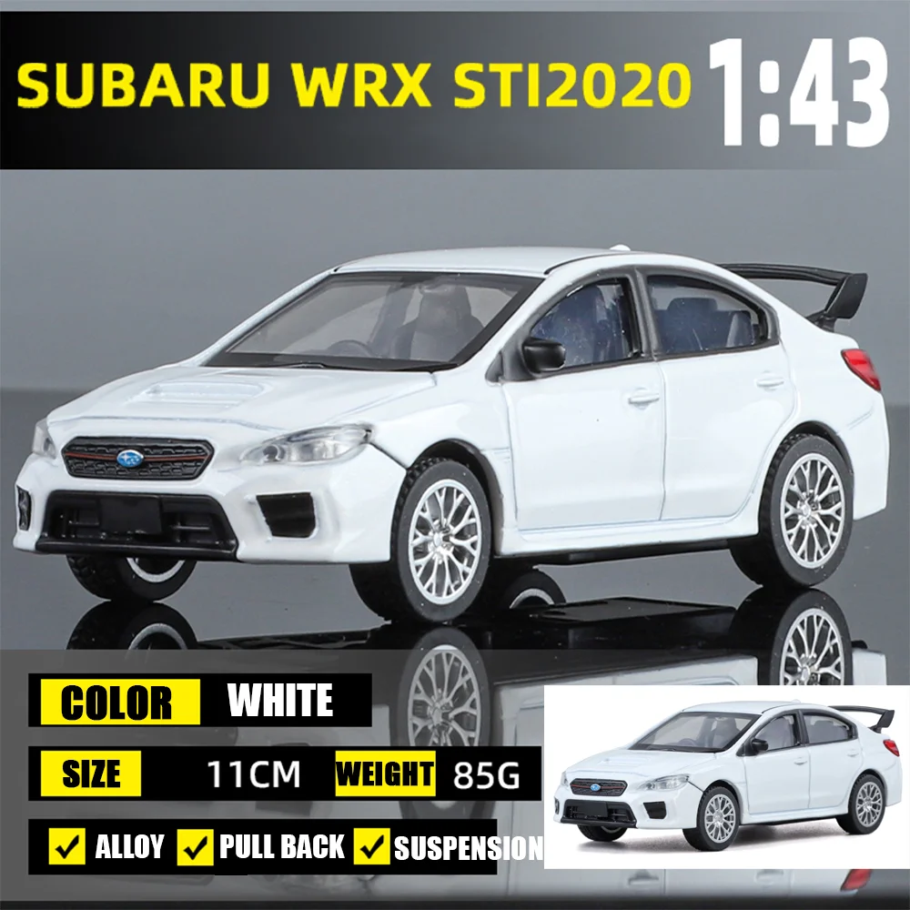 1:43 Subaru Forester WRX STI Metal Diecast Car Model
