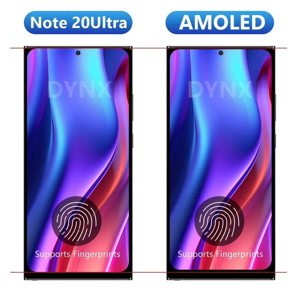 New 100% Tested 6.9' OLED LCD For Samsung Galaxy Note 20 Ultra N986B N986U N985 N985F SM-N986F LCD Display Touch Screen Panel - view 2