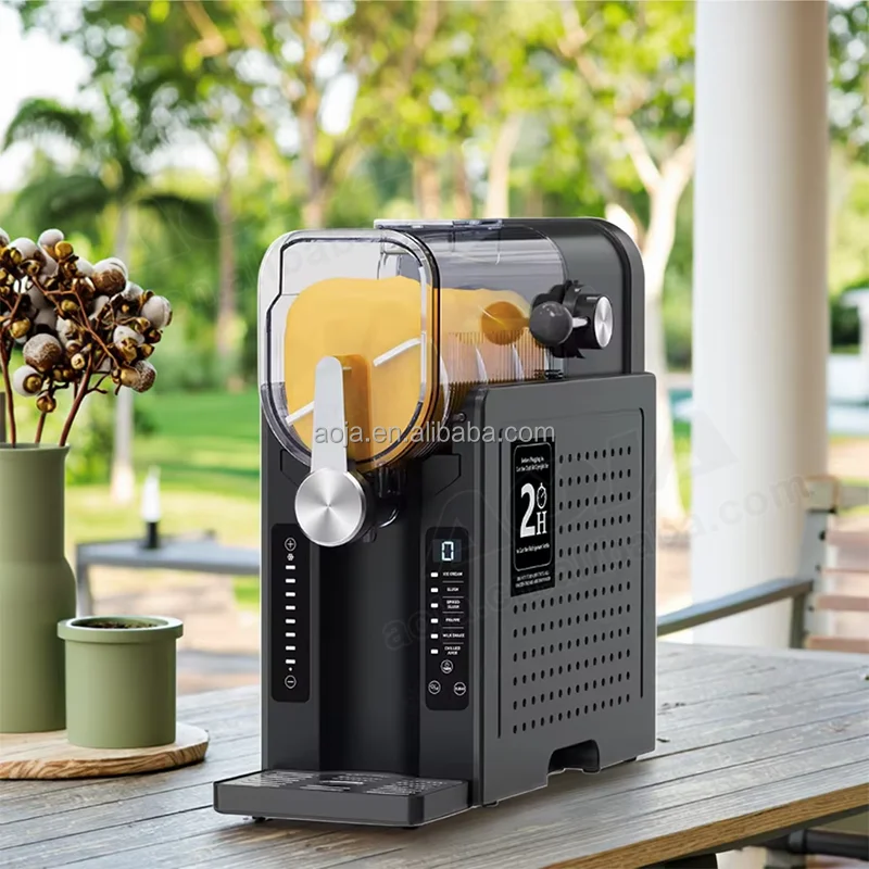 

Slushie Machine Frozen Drink Fashionable Design Electric Slushy Maker Single Slush Maker Commercial Smoothie Slushine Machine