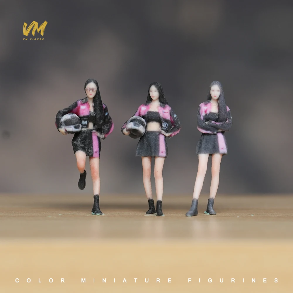 โมเดลจิ๋ว 1/64 1/24 1/18 แฟชั่นชาย สาวสวย ช่างภาพ นักร้อง นักขี่ม้า พิมพ์ 3 มิติ ของตกแต่ง งานฝีมือสร้างสรรค์