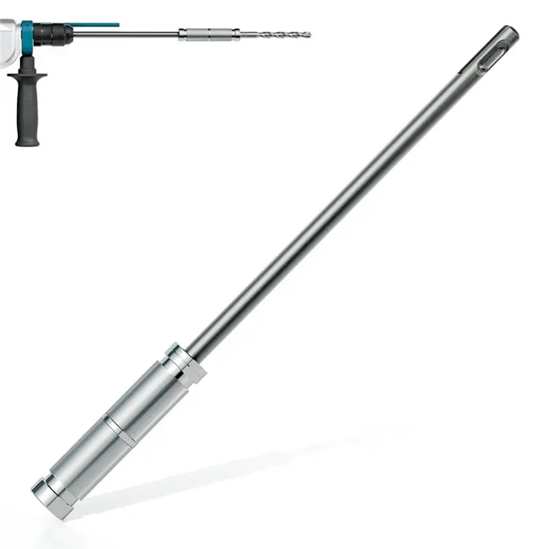 ABMR-SDS Plus To SDS Plus Adapter With 200MM Extension Shaft, Electric Extension Tool Kit For Hammer Adapted Tools, Hole Saw